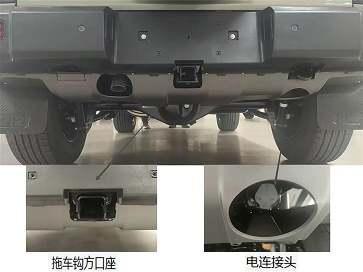 2026 BAW 212 T01 4*4 gasoline SUV factory
